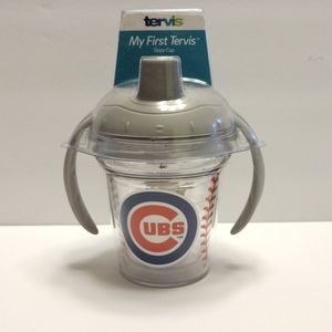 Chicago Cubs "My First Tervis" Sippy Cup  - Double Handled -6 oz   **BRAND NEW**
